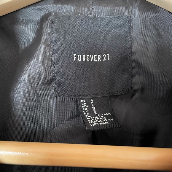 Forever 21 Tribal Print Pea Coat - Picture 5 of 5